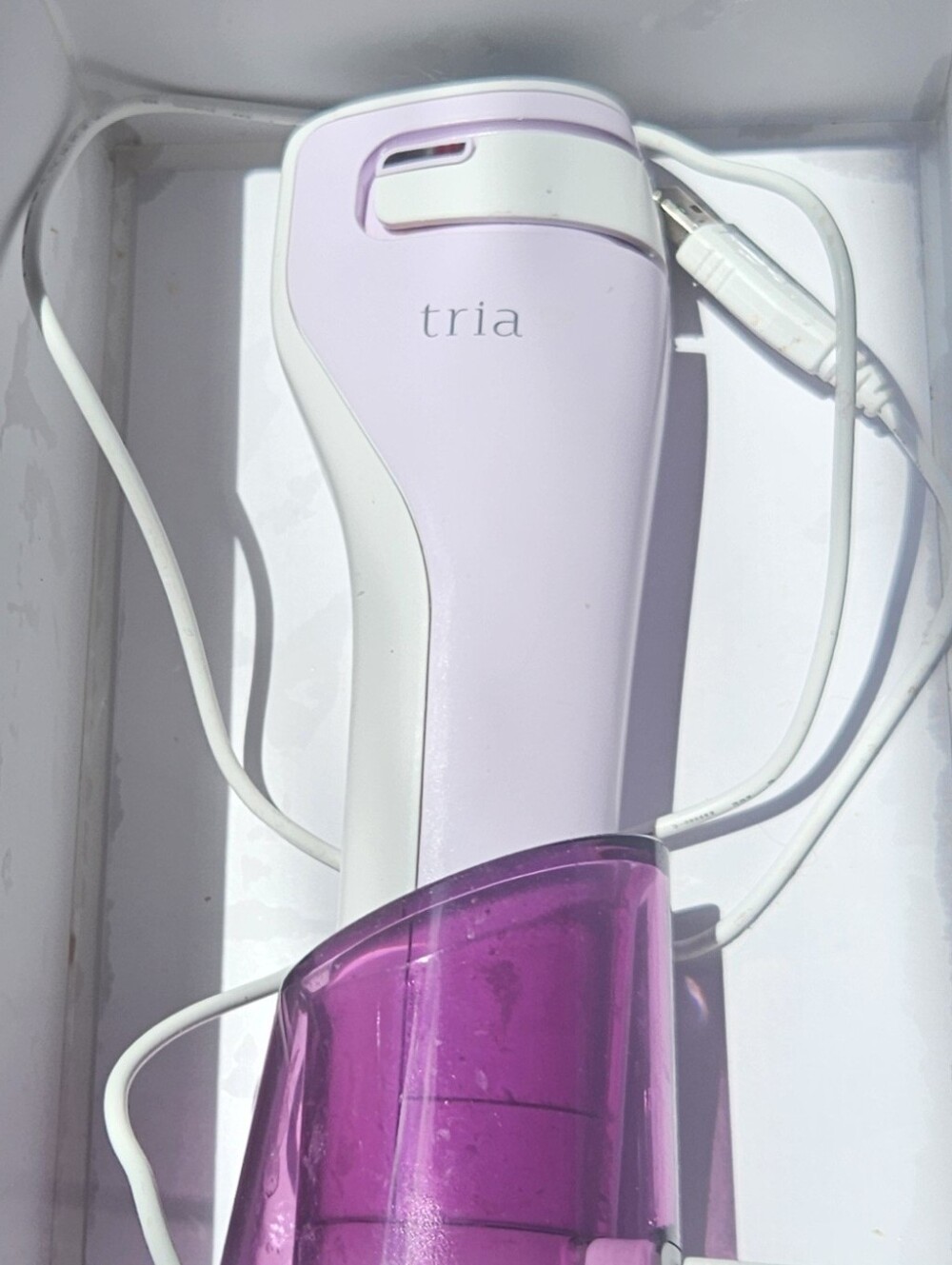 Tria Purple/White Precision Hair Removal Device